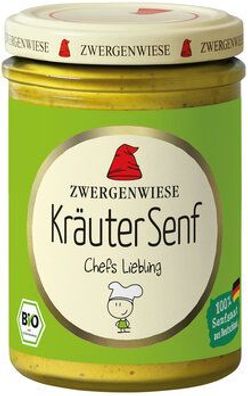 Zwergenwiese 3x Kräuter Senf 160ml