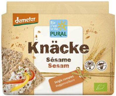 Pural Knäcke Sesam demeter 250g