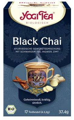 Yogi Tea®, Yogi Tea GmbH Yogi Tea® Black Chai Bio 17x2,2g