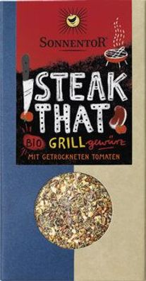 Sonnentor Steak That Grillgewürz, Packung 50g