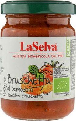 LaSelva 6x Tomaten Bruschetta - Zubereitung aus Tomaten 150g