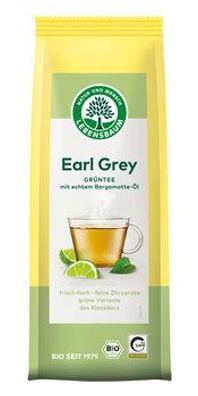 Lebensbaum Earl Grey, Grüntee 50g