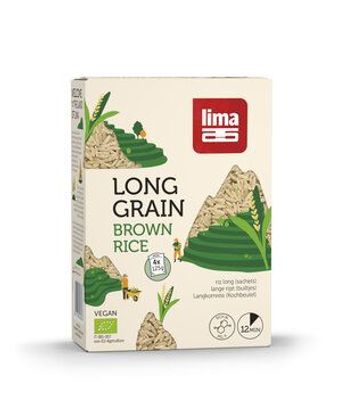 Lima Vollkorn-Langkornreis in Kochbeuteln 500g