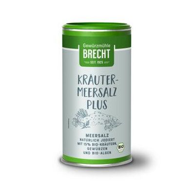 Gewürzmühle Brecht Kräuter-Meersalz + plus BIO öko LB 450g