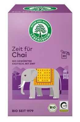 Lebensbaum 6x Zeit für Chai 40g