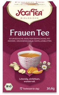 Yogi Tea®, Yogi Tea GmbH 3x Yogi Tea® Frauen Tee Bio 17x1,8g