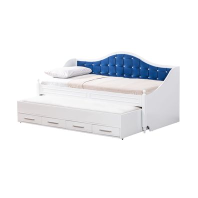 Odacix Kinderbett Sofa Eymen Blau