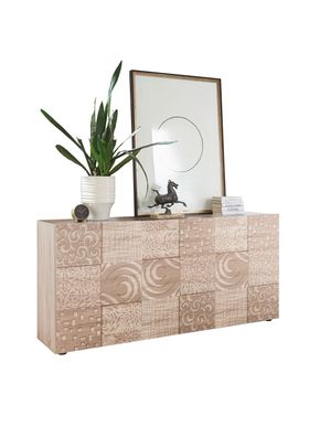 Sideboard mit trendigem Druck Miro 3-türig