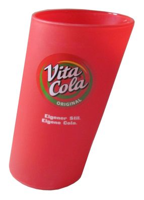 Vita Cola - Schräger geht´s nicht - Glas 0,3l. - Motiv Rot