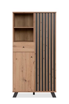 Finori Highboard Medan Artisan Eiche/Anthrazit