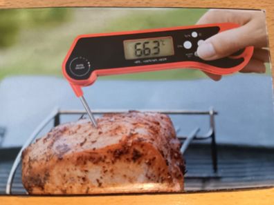 NEU 3in1 BBQ Grillthermometer Koch Thermometer für Küche Grillen Flaschenöffner