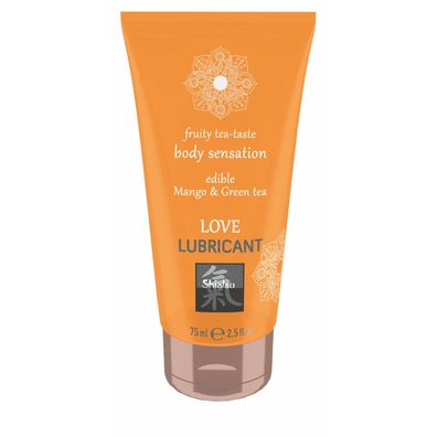 Shiatsu Edible Love lubricant Mango & Green Tea 75ml