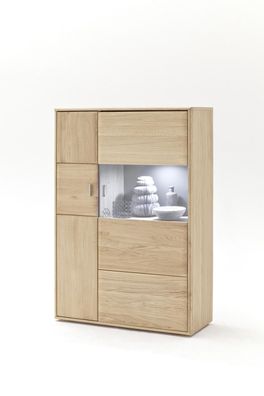 Torro Highboard mit 2 Türen Türanschlag Rechts oder Links