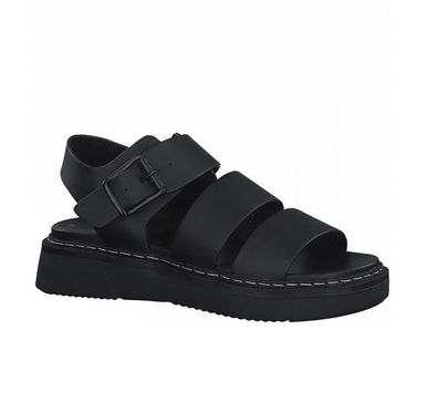 S. Oliver Plateausandalen 28202 black