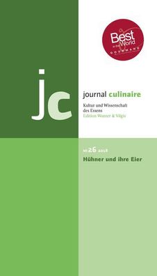 journal culinaire No. 26: H?hner und ihre Eier / Winner Gourmand World Awar