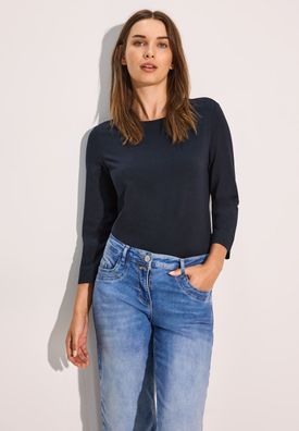 Cecil Basic Shirt in Universal Blue