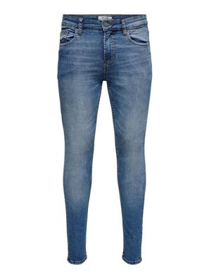 Only & Sons Herren Jeans Onswarp LIFE SKINNY BLUE DCC 7114 NOOS