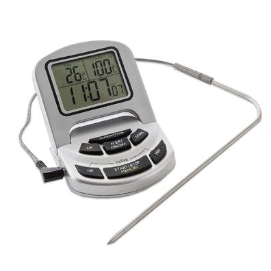 Landmann Grillthermometer Digital BBQ Thermometer mit Timer