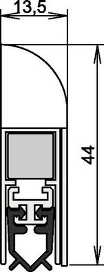 Türdichtung Wind-Ex 1-311 1-s.L.985mm HLT ATHMER