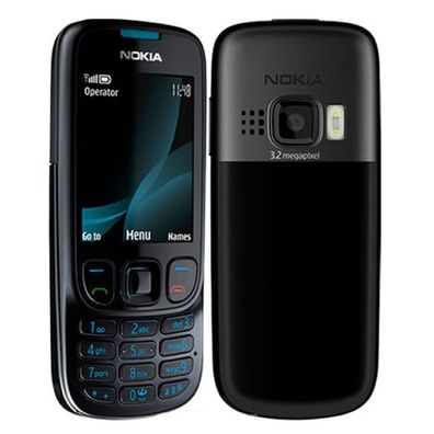 Nokia Classic 6303i - Schwarz (Ohne Simlock) Handy 3.2 MP