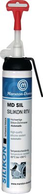 Silikondichtmasse MD schwarz 200 ml Automatik-Kartusche Marston