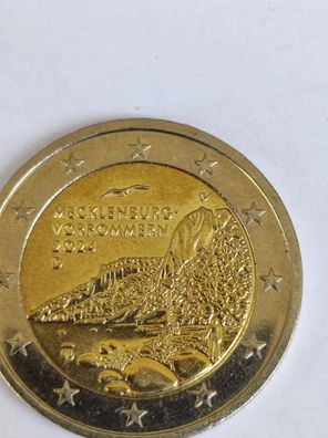 2 Euro Münze Mecklenburg Vorpommern 2024 G