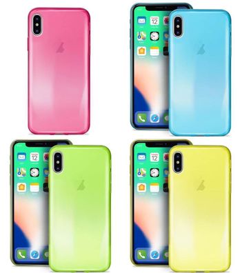 Puro Ultra Slim 0.3 Nude Cover TPU Case SchutzHülle Klar für Apple iPhone X Xs