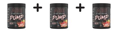 3 x Applied Nutrition ABE Pump (40 Serv) Red Hawaiian