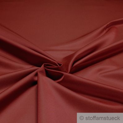 Stoff Polyester Baumwolle Satin terracotta Polsterstoff 100.000 Martindale