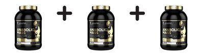 3 x Kevin Levrone Signature Series Anabolic Mass (3000g) Chocolate