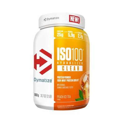 Dymatize ISO 100 Clear (900g) Peach Ice Tea