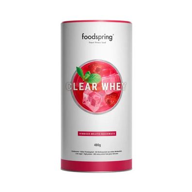 foodspring Clear Whey (480g) Raspberry Mojito