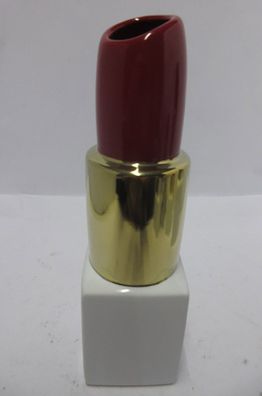 Gilde Keramik Vase Lippenstift "Milano" VE 2 32488