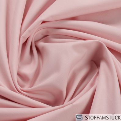 Stoff Baumwolle Popeline rosa mercerisiert Baumwollstoff rose