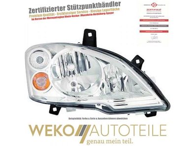 Hauptscheinwerfer links Diederichs 1667083 für Mercedes-benz