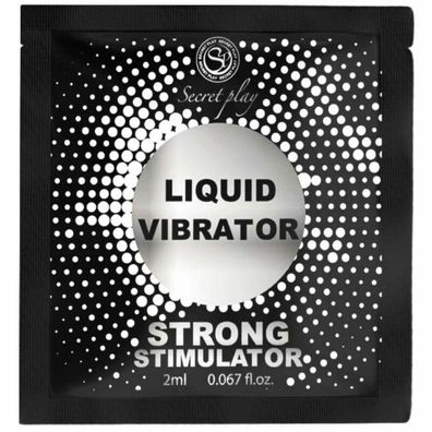 Secretplay SINGLE DOSE Vibrator LIQUID STRONG 2ML