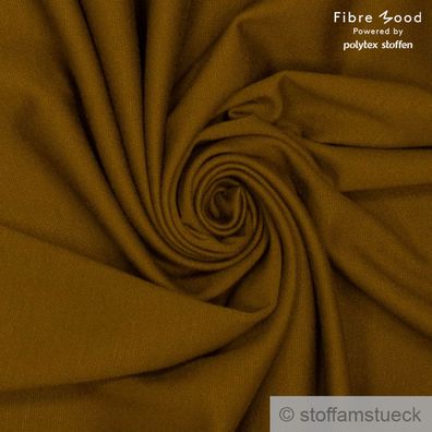 Stoff Polyester Viskose Elastan Leinwand tapenade Fibre Mood oliv