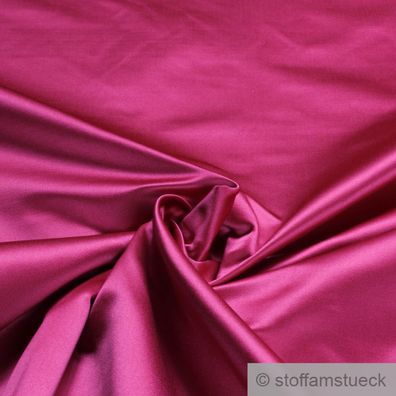 Stoff Duchesse Seide Satin pink kupfer anschmiegsam fest weich