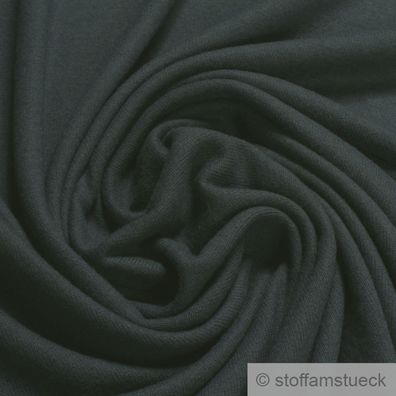 0,5 meter Stoff Polyester Viskose Elastan Soft Jersey schwarz Mohair Haptik