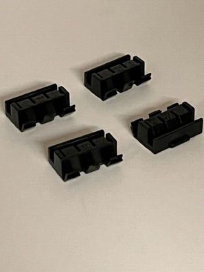 4x Original BMW 51137077127 Dachformclip Clip Schwarz 1er E81 E82 3er E90 E92