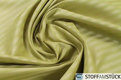 Stoff Polyester Taft Streifen grün kiwi breit JAB Anstoetz 9-7689-030