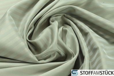 Stoff Polyester Taft Streifen lindgrün mint breit JAB Anstoetz 9-7689-080