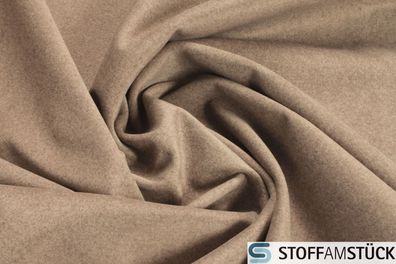 Stoff Polyester Thermo Polar Fleece beige Wärmedämmung isolierend