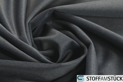 Stoff Polyester Thermo Polar Fleece anthrazit Wärmedämmung isolierend