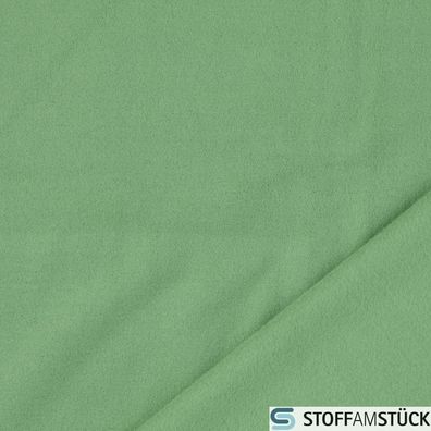 Stoff Polyester Fleece mint Antipilling beidseitig weich grün