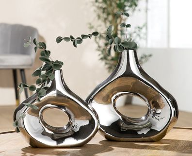 Gilde Keramik Vase "Malta" VE2 32580