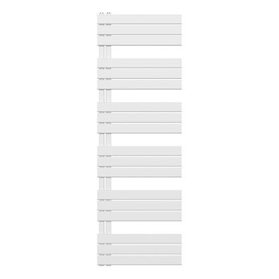 Handtuchheizkörper/Badheizkörper Paneel Anschluss linksseitig weiß 1800x600 1021W