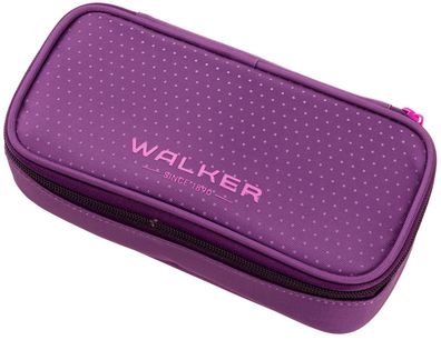 walker 49711-053 Schüleretui Fame 2.0 Uni - plum, 21 x 6 x 10 cm, 1 Fach, ungefüllt