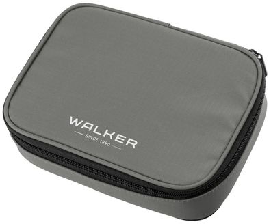 walker 49114-375 Schüleretui Wizzard XL - steel grey, 22,5 x 6 x 16 cm, 1 Fach,