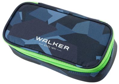 walker 49113-374 Schüleretui Wizzard - camo anthrazit, 21 x 6 x 10 cm, 1 Fach,